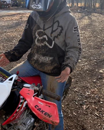 Customer photo · custom motocross style