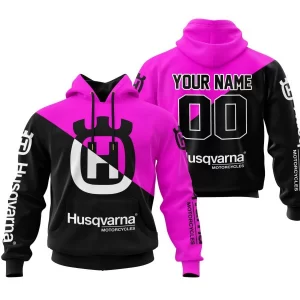 Premium Gift - Custom Name - Husqvarna - Pink