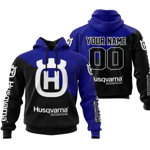 Premium Gift - Custom Name - Husqvarna - Navy