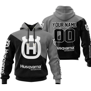 Premium Gift - Custom Name - Husqvarna - Grey