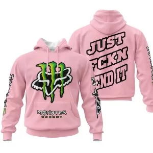 Just Fkcn Send It - Monster Energy Fox Racing - Pink