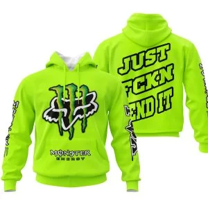 Just Fkcn Send It - Monster Energy Fox Racing - Neon