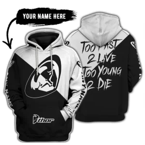 Too Fast To Live Too Young To Die - 3d All Over Printed - Thor Racing