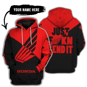 Just Fkcn Send It - 3d All Over Printed - Honda
