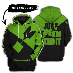 Just Fkcn Send It - 3d All Over Printed - Kawasaki