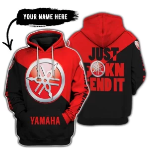 Just Fkcn Send It - 3d All Over Printed - Yamaha - Red