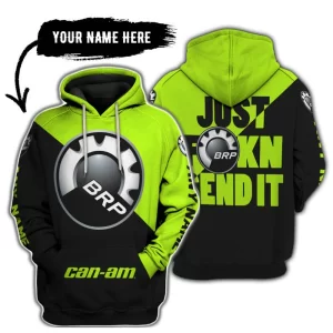 Just Fkcn Send It - 3d All Over Printed - Can Am Neon