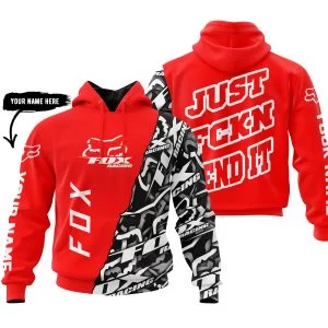 Just Fkcn Send It - Fox Racing - Custom name - Red