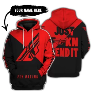 Just Fkcn Send It - 3d All Over Printed - Fly Racing Red