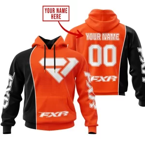 Limited Edition - Custom Name Motocrocss V2 - Fxr - Orange