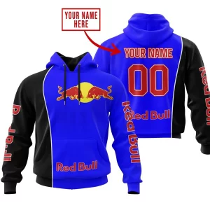 Limited Edition - Custom Name Motocrocss V2 - Red Bull - Blue