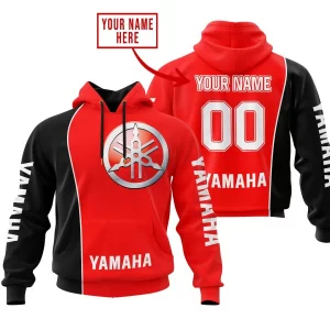 Limited Edition - Custom Name Motocrocss V2 - Yamaha - Red