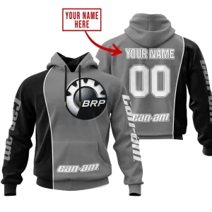 Limited Edition - Custom Name Motocrocss V2 - Can Am Grey