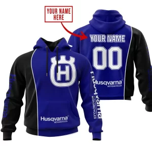 Limited Edition - Custom Name Motocrocss V2 - Husqvarna Navy