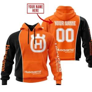 Limited Edition - Custom Name Motocrocss V2 - Husqvarna Orange
