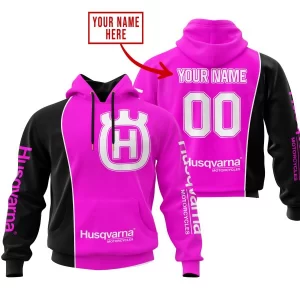 Limited Edition - Custom Name Motocrocss V2 - Husqvarna Pink