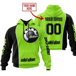 Limited Edition - Custom Name Motocrocss V2 - Ski Doo - Green 1