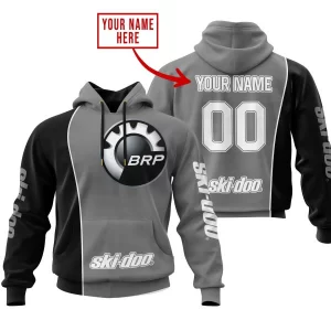 Limited Edition - Custom Name Motocrocss V2 - Ski Doo - Grey