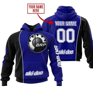 Limited Edition - Custom Name Motocrocss V2 - Ski Doo - Navy