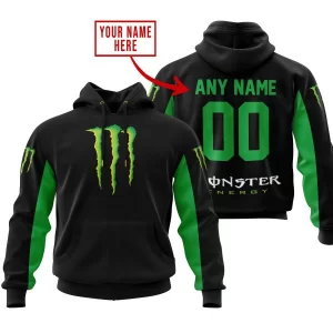 Custom Name Racing - Limited Edition - Monster - Green