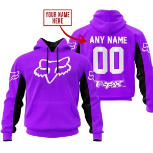 Custom Name Racing - Limited Edition - Fox Racing V2 - Purple