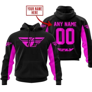 Custom Name Racing - Limited Edition - Fly Racing- Pink