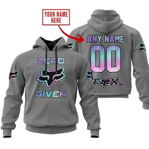 Zero Fox Given  -  Limited Edition  -  Fox Racing  -  Grey