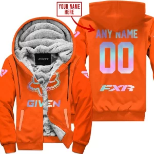 Zero Fox Given – Limited Edition – Fxr - Fleece Zip Hoodie