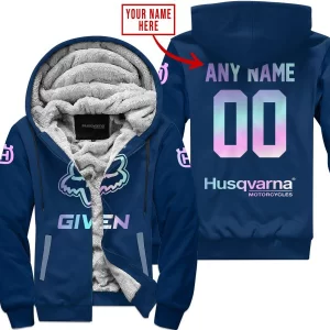 Zero Fox Given – Limited Edition – Husqvarna - Fleece Zip Hoodie