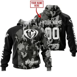 Thor Racing Camo | Custom Name Racing | Kid & Adult