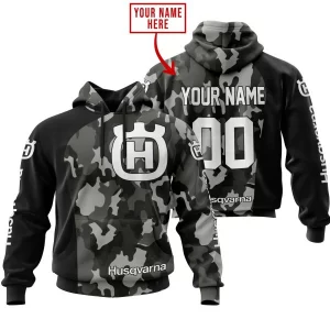 Husqvarna Racing Camo | Custom Name Racing | Kid & Adult
