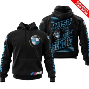 Premium Just Fckn Gonna Send It - Custom Name - Bmw - Sky Blue Black