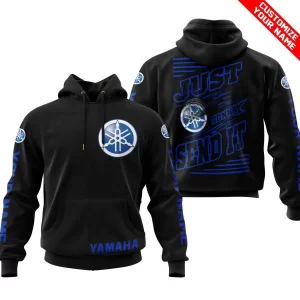Premium Just Fckn Gonna Send It - Custom Name - Yamaha V1 - Blue Black
