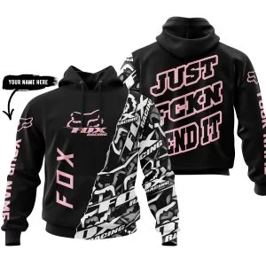 Just Fkcn Send It - Fox Racing - Custom name - Pink