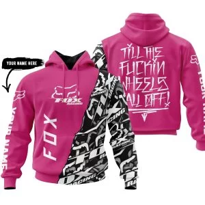 Till The Fuckin Wheel Fall Off – Fox Racing – Bright Pink