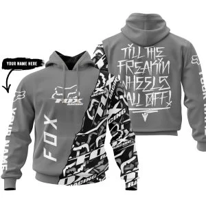 Till The Freakin Wheel Fall Off – Fox Racing – Grey