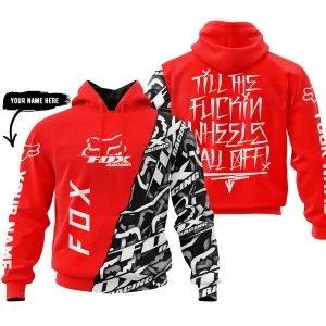 Till The Fuckin Wheel Fall Off – Fox Racing – Red