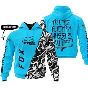 Till The Fuckin Wheel Fall Off – Fox Racing – Sky Blue