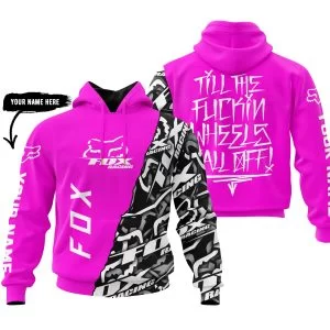 Till The Fuckin Wheel Fall Off – Fox Racing – Vivid Pink