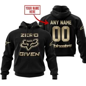 Zero Fox Given Gold - Custom Name Racing - Alpinestars