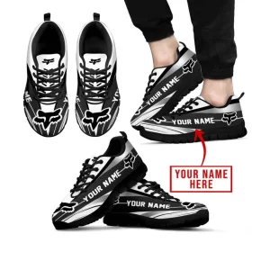 Premium Mx Sneakers - Custom Name - Fox Racing  - White