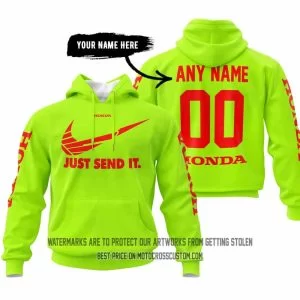 Just Send It - Honda - Neon - Custom Name Racing