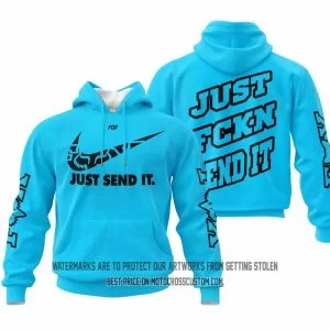Just Send It - Fox Racing - Sky Blue