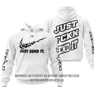 Just Send It - Fox Racing - White