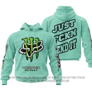 Just Fkcn Send It - Monster Energy Fox Racing - Mint