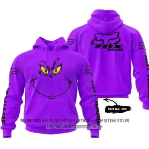The Grinch - Fox Racing - Purple