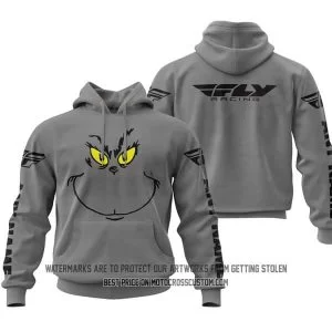 The Grinch - Fly Racing - Grey