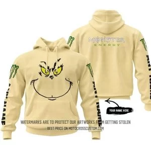 The Grinch - Monster Energy - Pastel Yellow