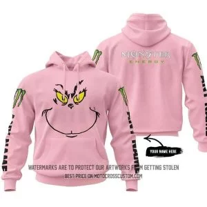 The Grinch - Monster Energy - Pink