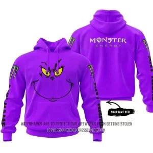 The Grinch - Monster Energy - Purple